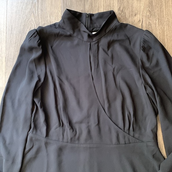 Aritzia Wilfred Lola Dress Black NWT Size 10 - Picture 5 of 10